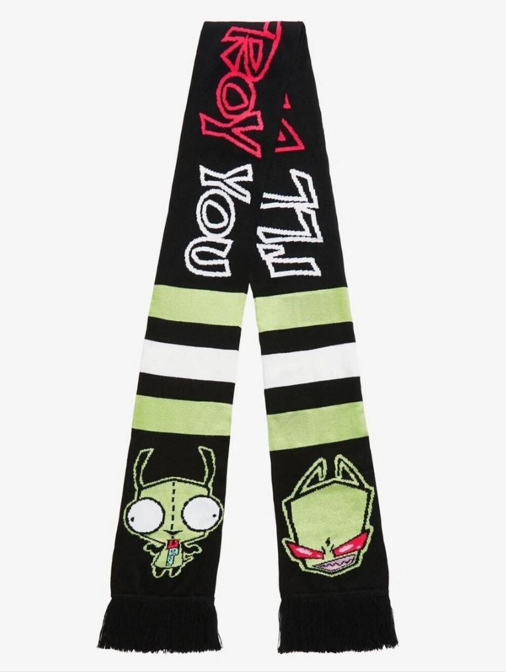 New Invader Zim Winter Scarf Nickelodeon